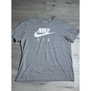 Nike Gray "Air" Logo Short Sleeve T-Shirt
